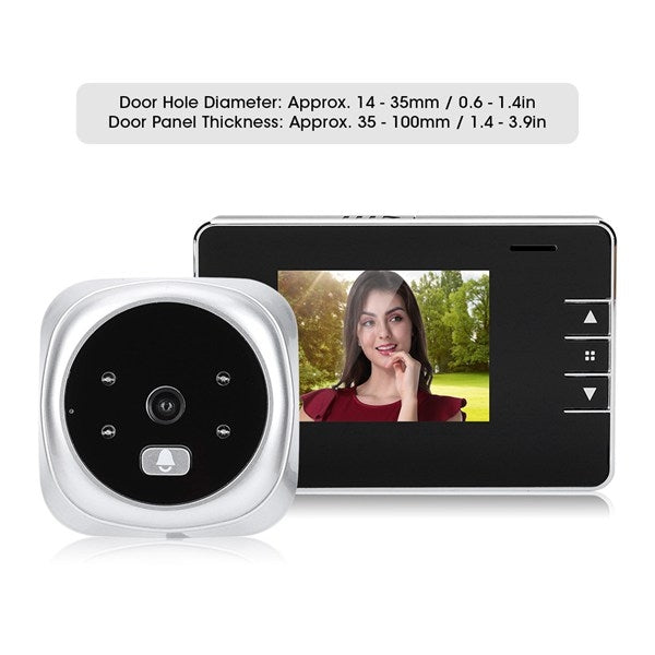 2.8Y 2.8 inch Screen 0.3MP Security Camera Peephole Viewer Digital Peephole Door Bell, 2.8Y 2.8Y 2.8 inch Screen 0.3MP Security Camera Peephole Viewer Digital Peephole Door Bell, 2.8Y